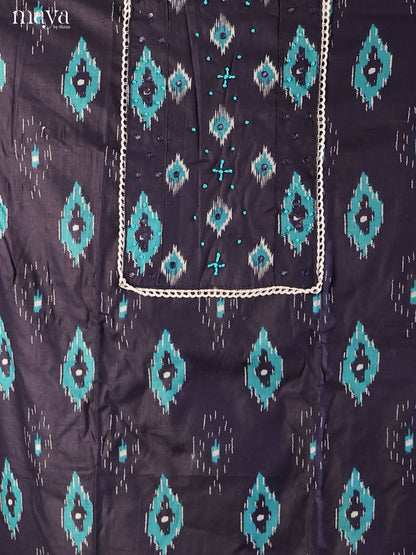 Blue - Cotton salwar