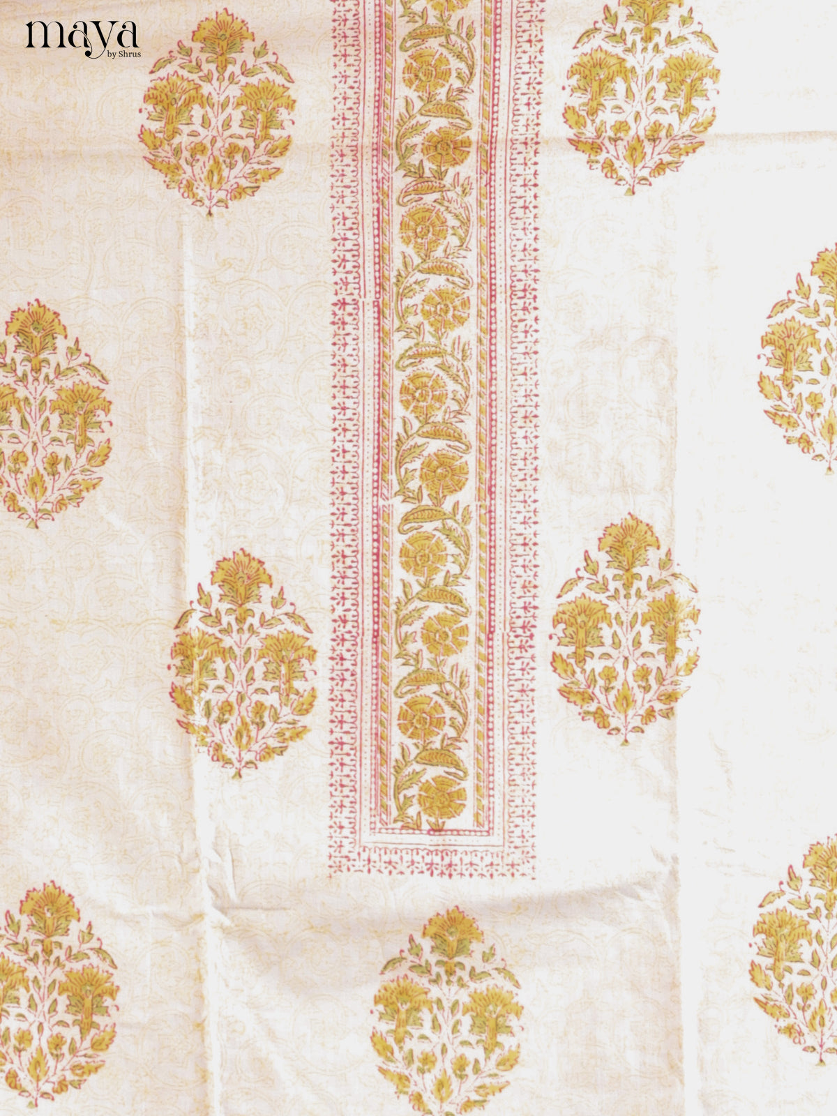 Cream - Cotton salwar