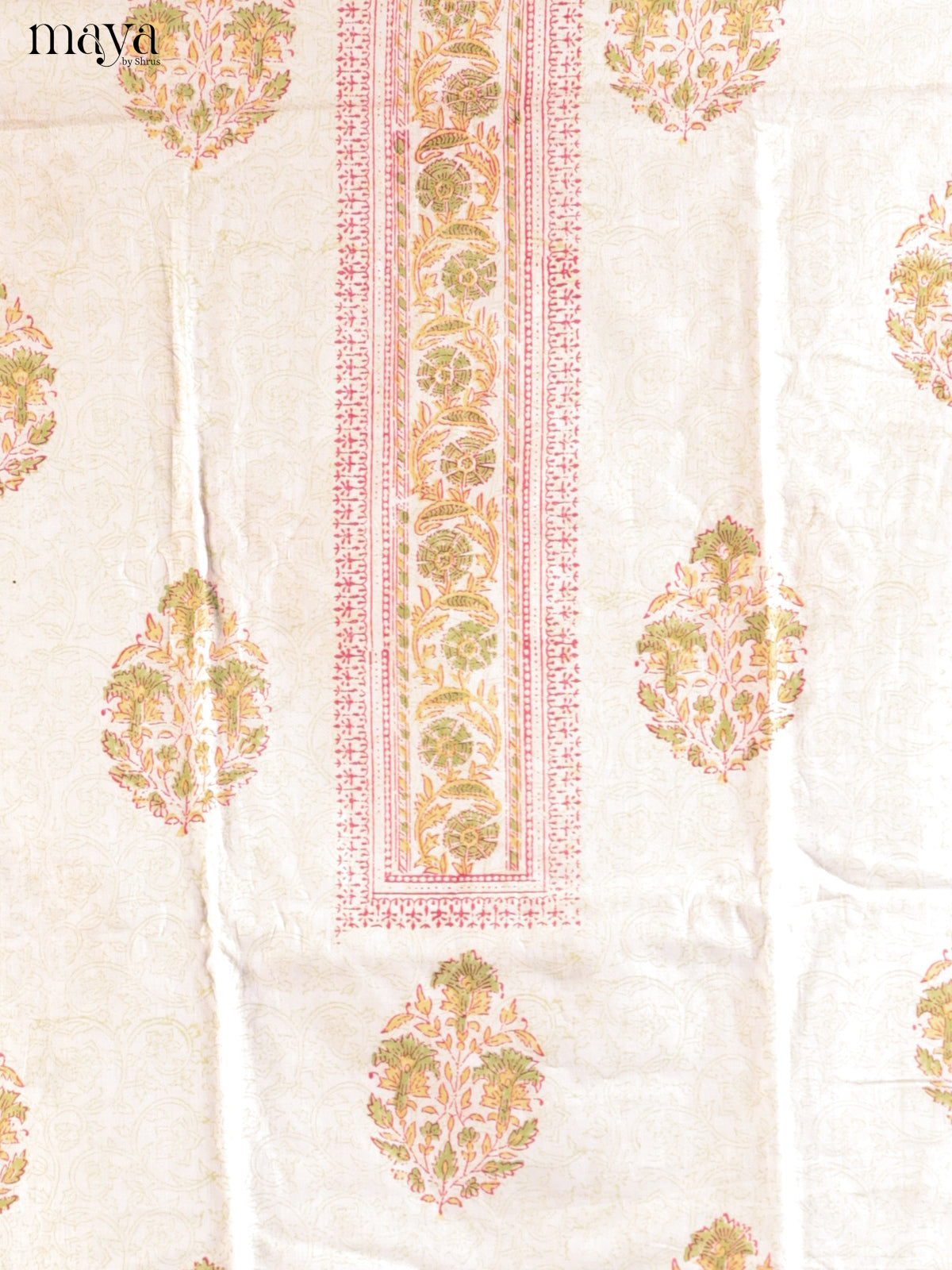 Cream - Cotton salwar