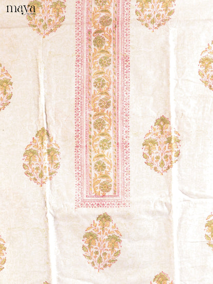 Cream - Cotton salwar