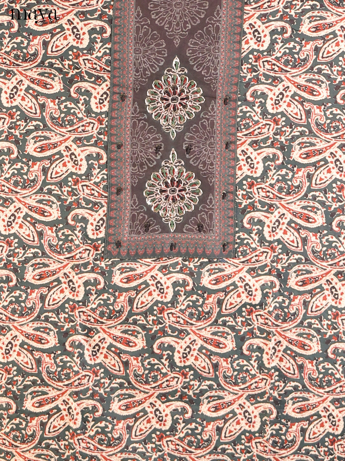 Grey & Black - Cotton salwar