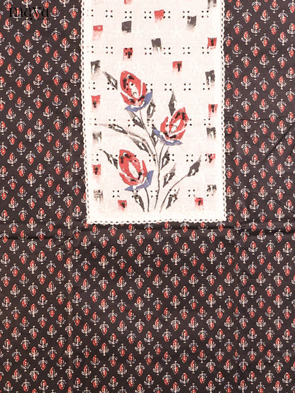 Black & Cream - Cotton salwar