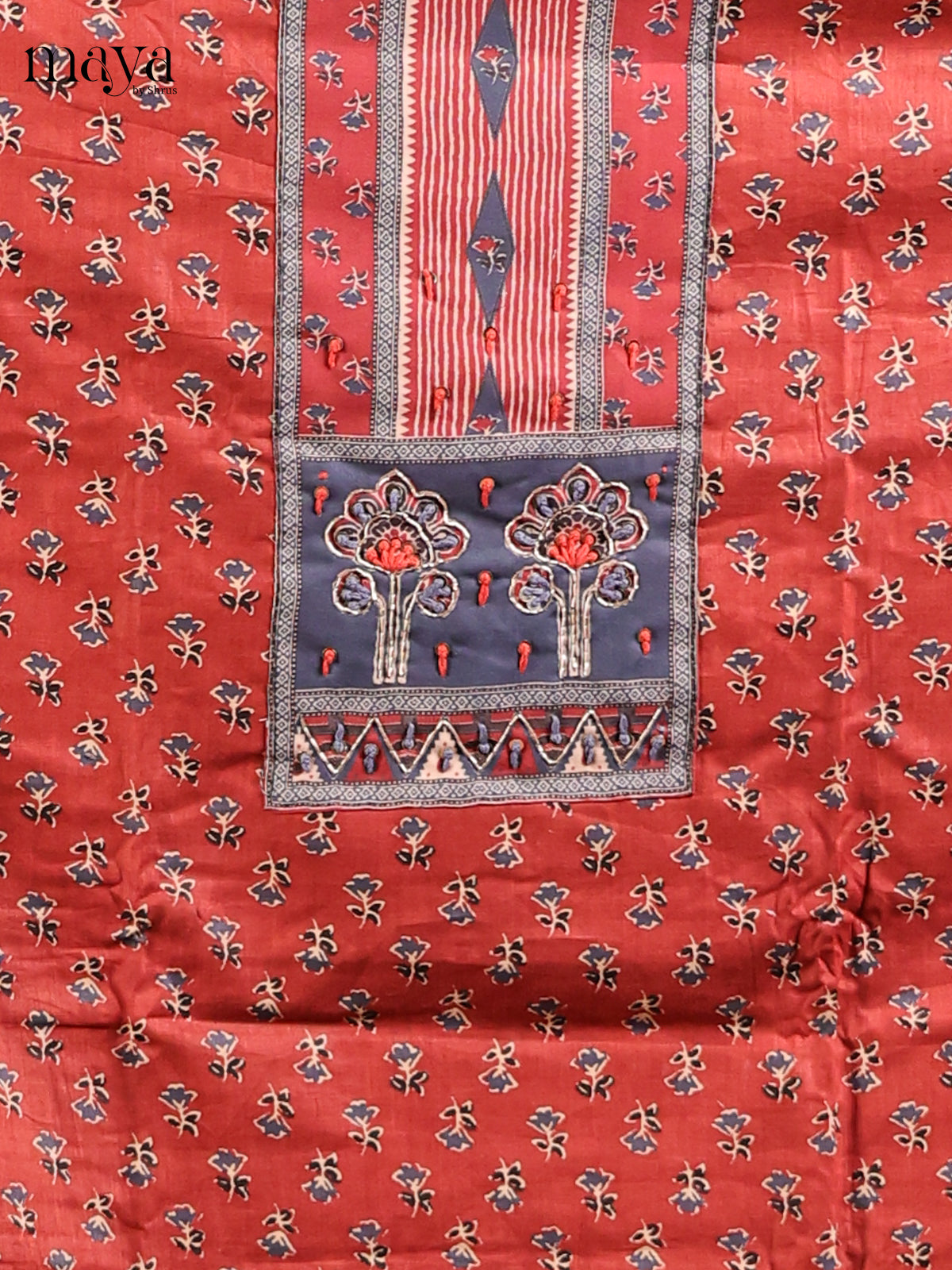 Red - Cotton salwar