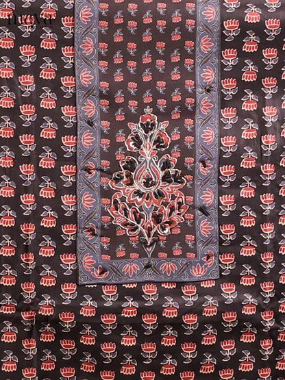 Black & Red - MDD21009 - Cotton salwar