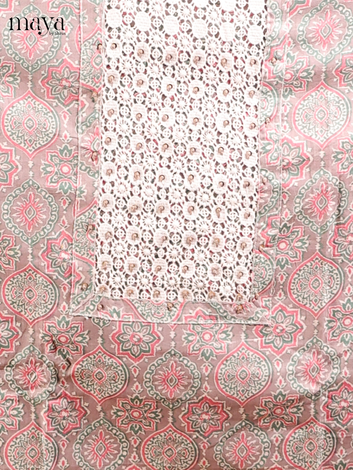 Pink & Grey - MDD21023 - Cotton salwar