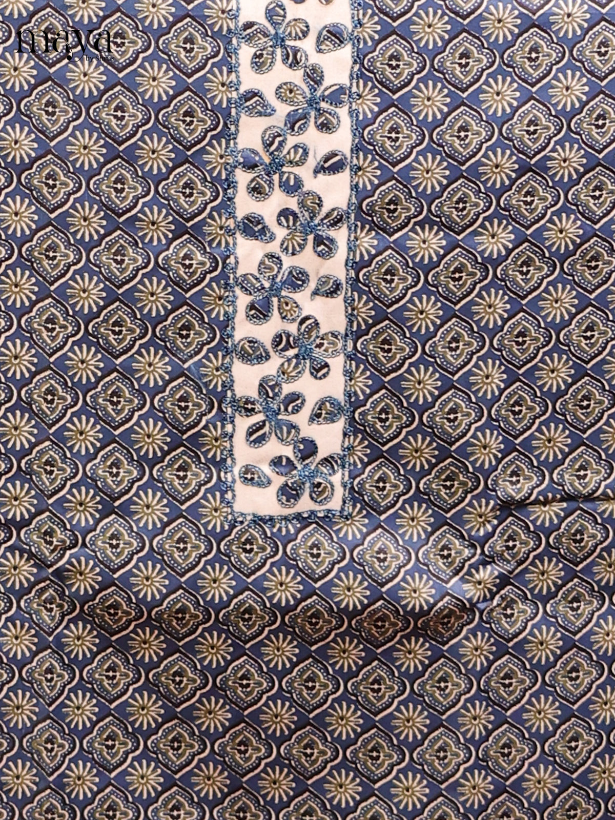 Grey & Cream -MDD21038 - Cotton salwar