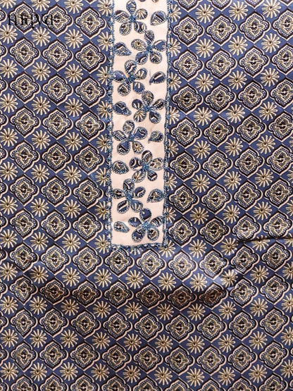 Grey & Cream -MDD21038 - Cotton salwar
