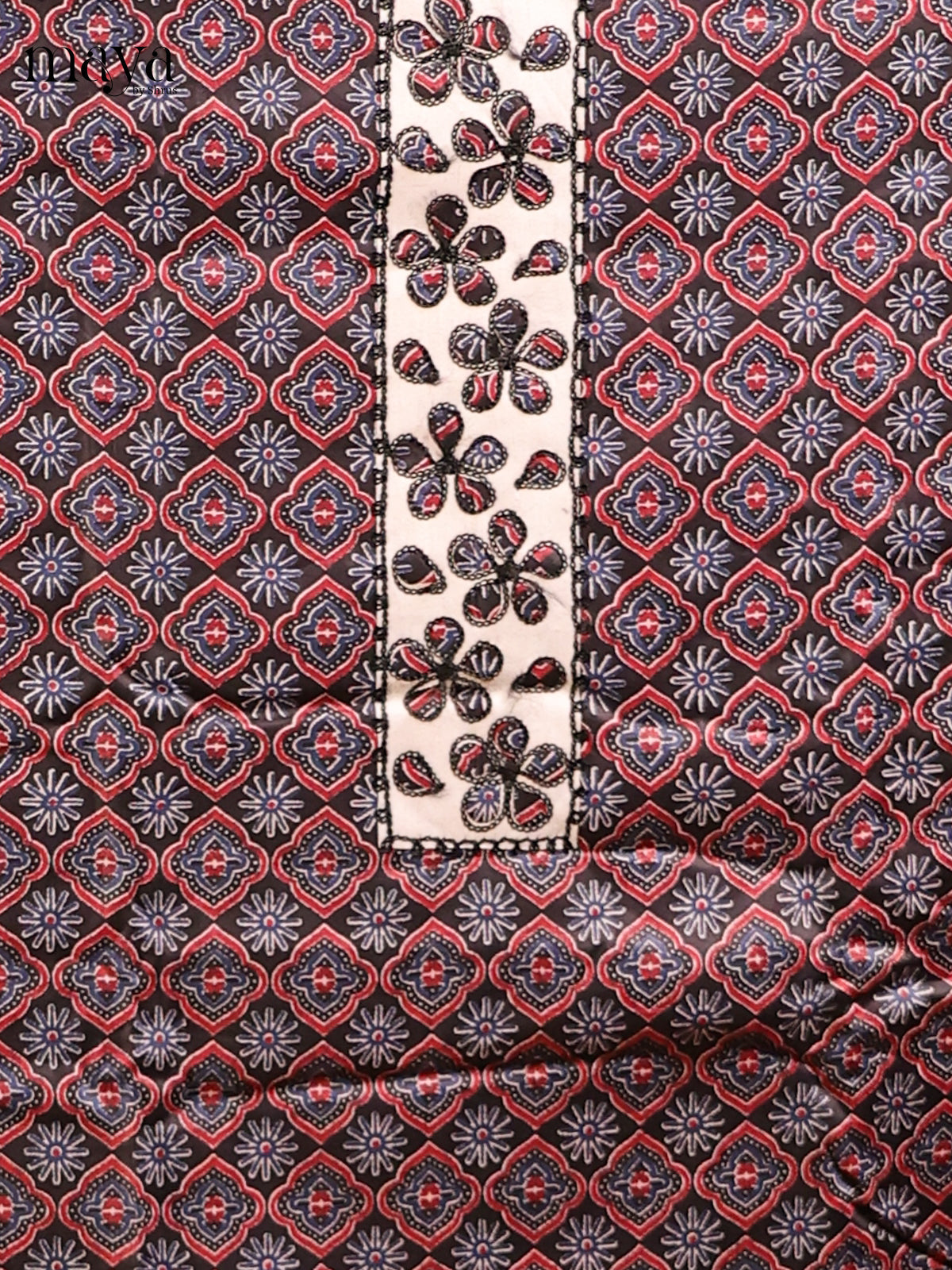 Elephant Black & Cream - MDD21039 - Cotton salwar