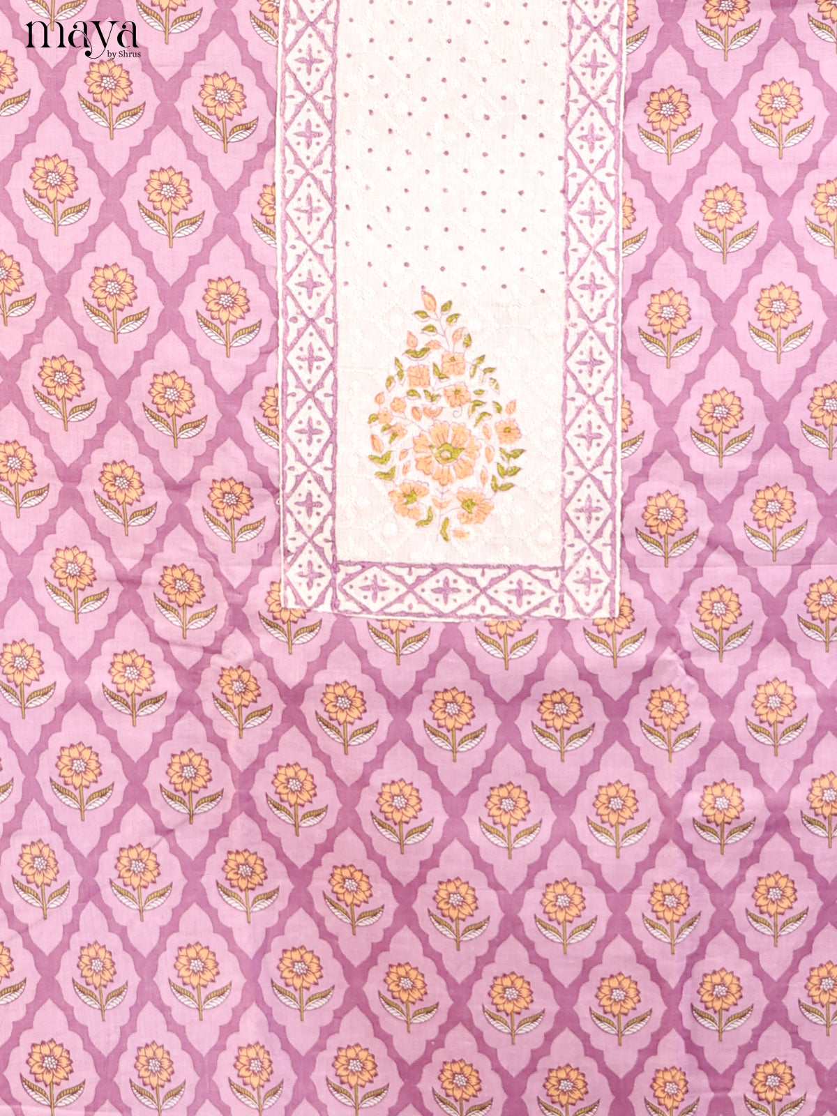 Lilac - Cotton salwar