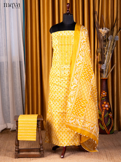 Yellow - Cotton salwar