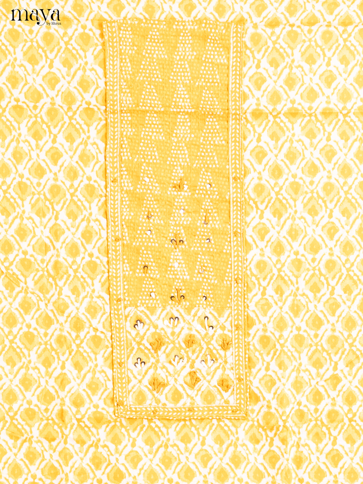 Yellow - Cotton salwar