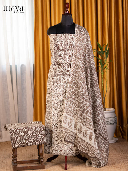 Grey - Cotton salwar