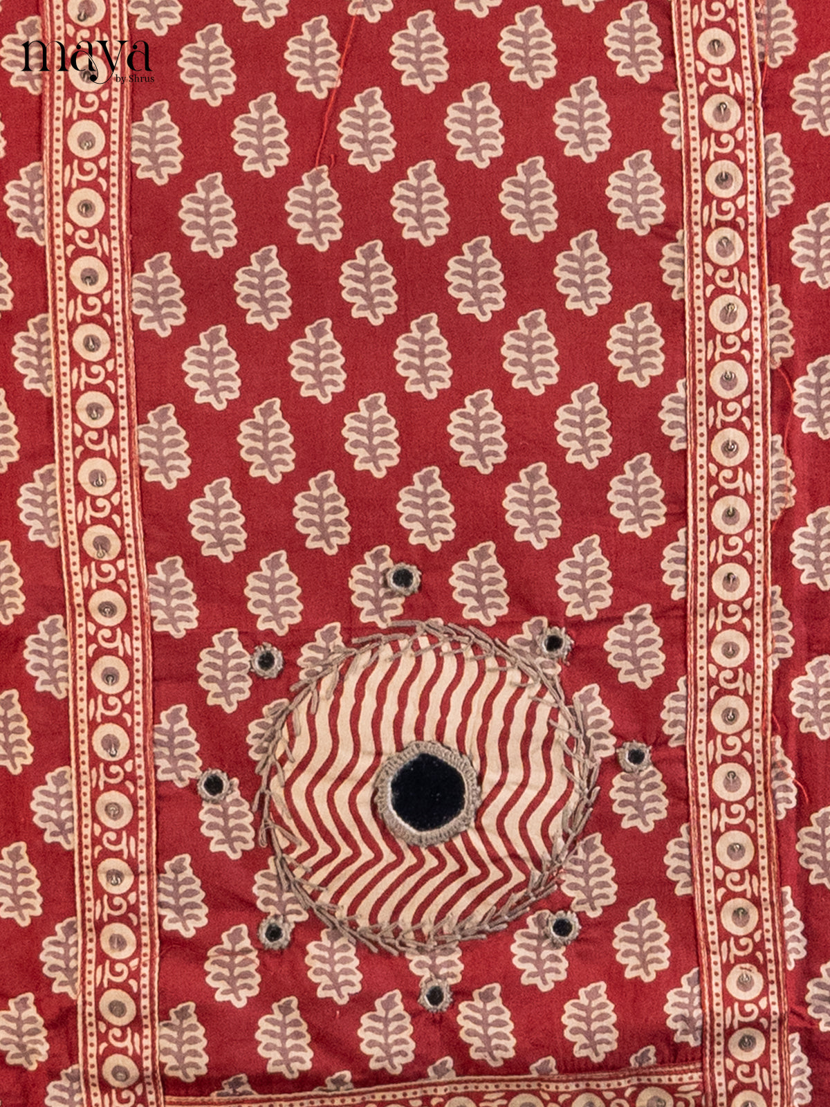 Maroon - Cotton salwar