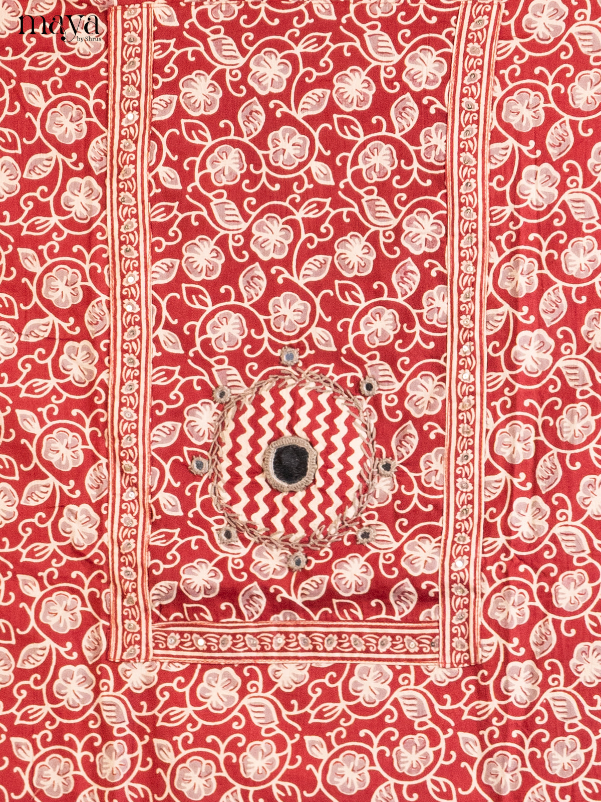 Maroon - Cotton salwar