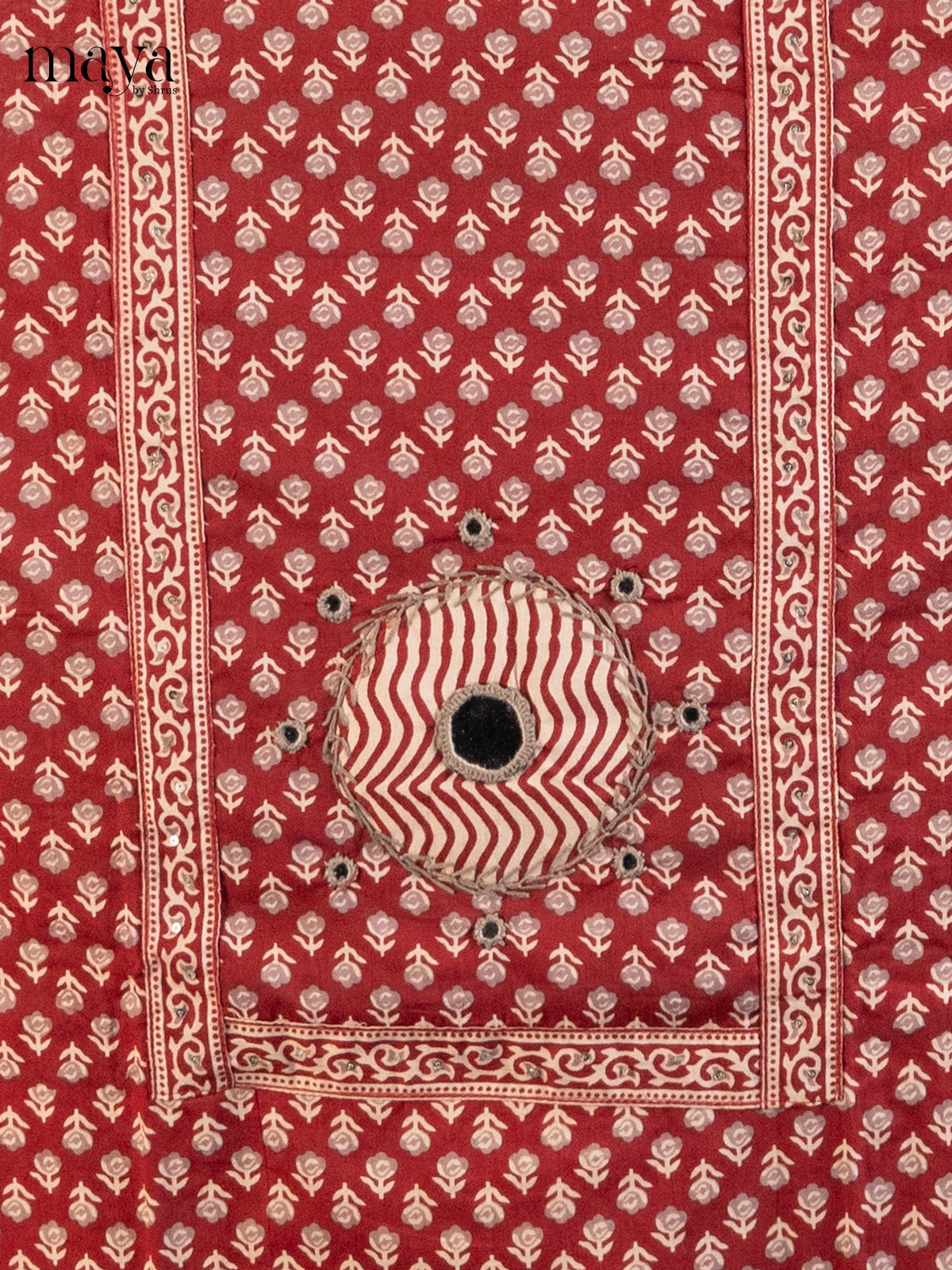 Maroon - Cotton salwar