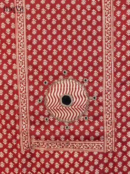 Maroon - Cotton salwar