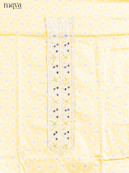Lite Yellow- Cotton salwar