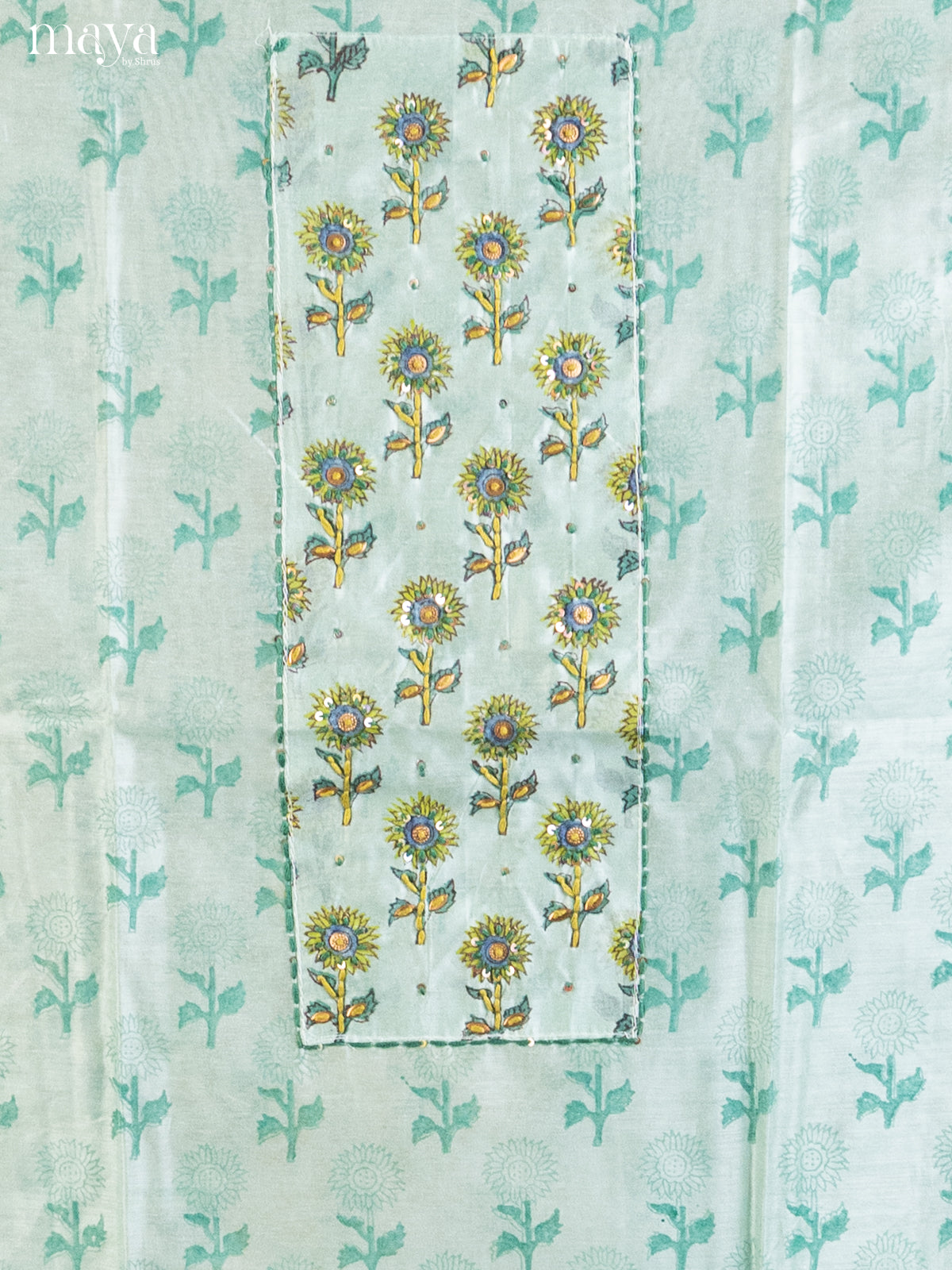 Teal- Cotton salwar