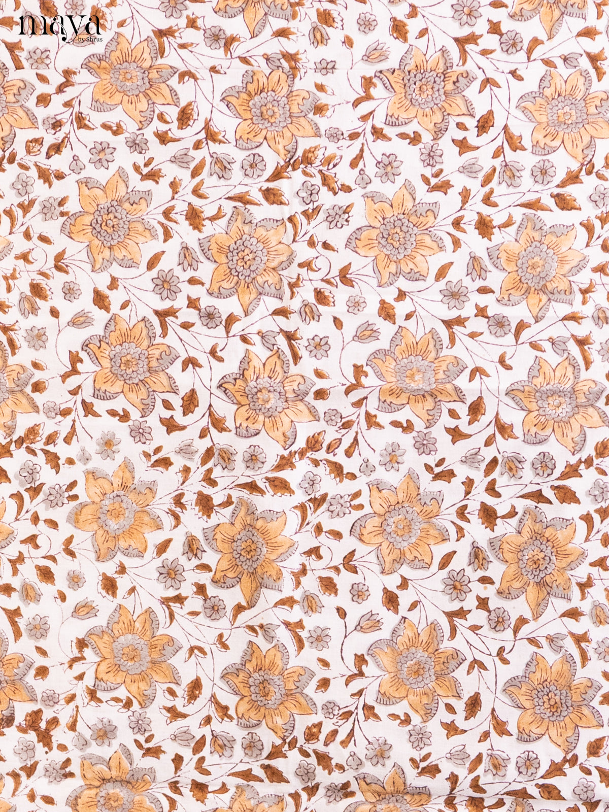 Cream- Cotton salwar