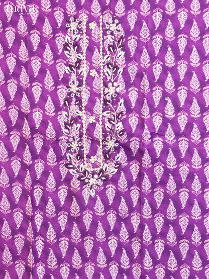 Violet - Cotton salwar