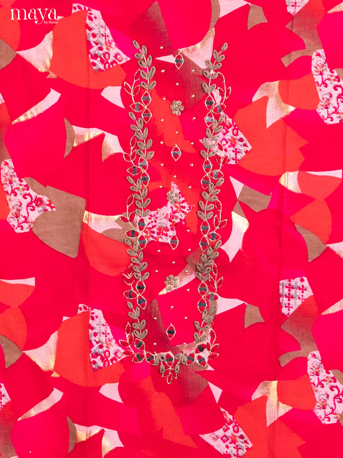 Red - Cotton salwar
