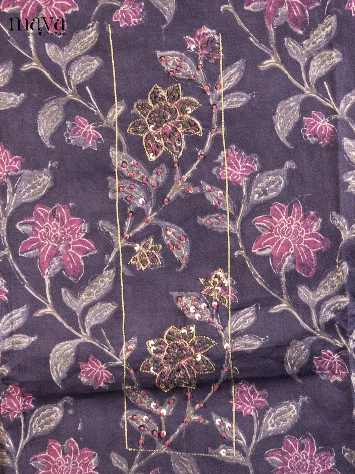 Violet - Cotton salwar