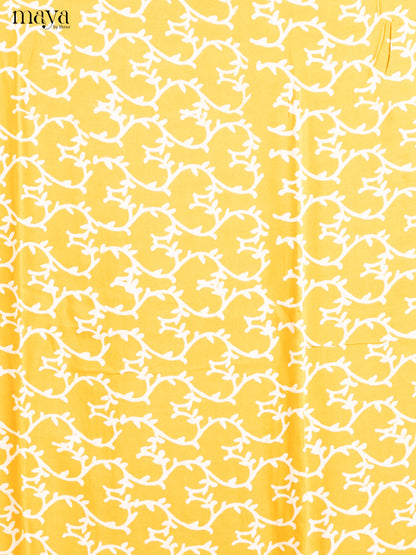Yellow - Cotton salwar