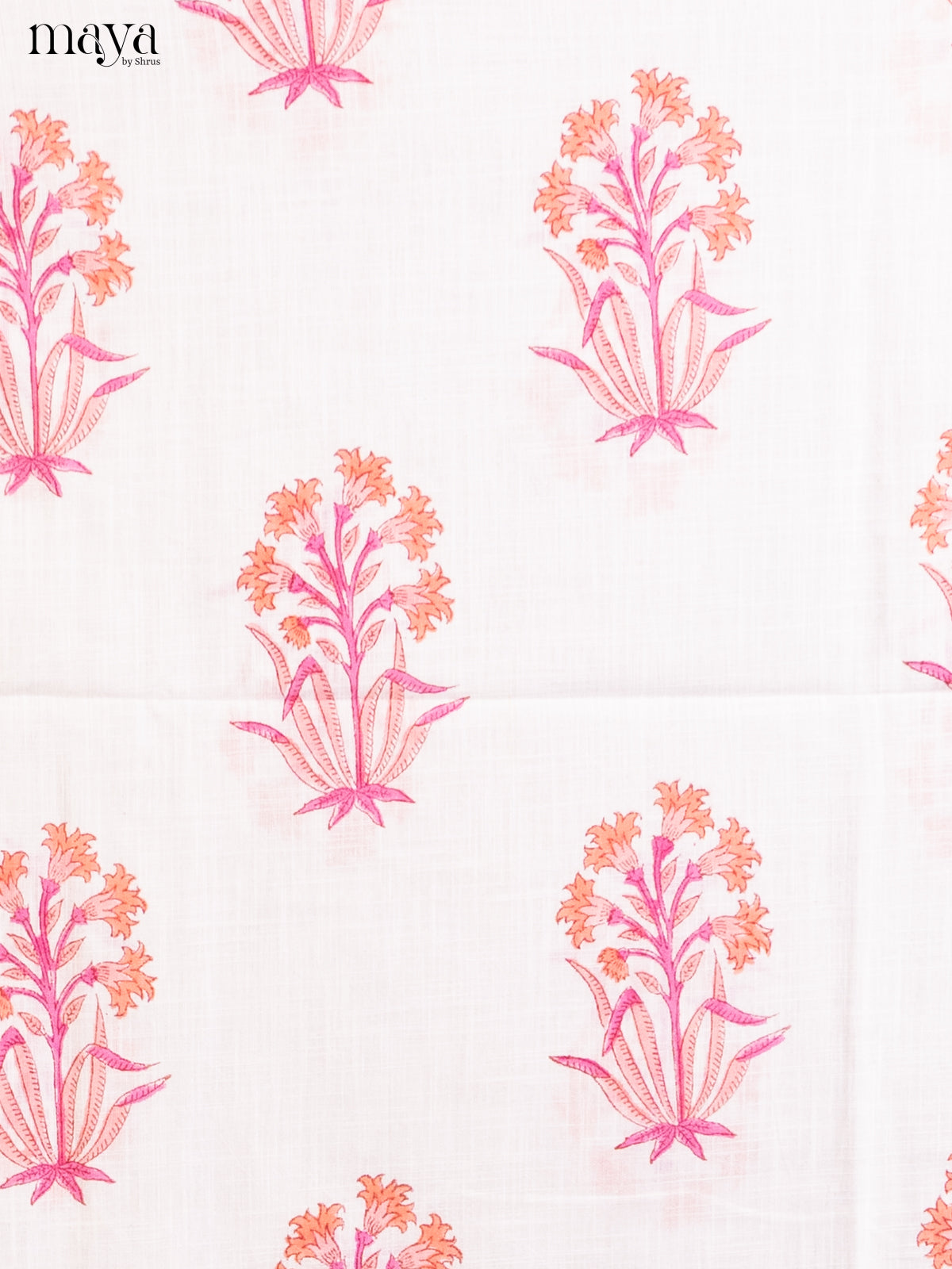 White & Pink - Cotton salwar