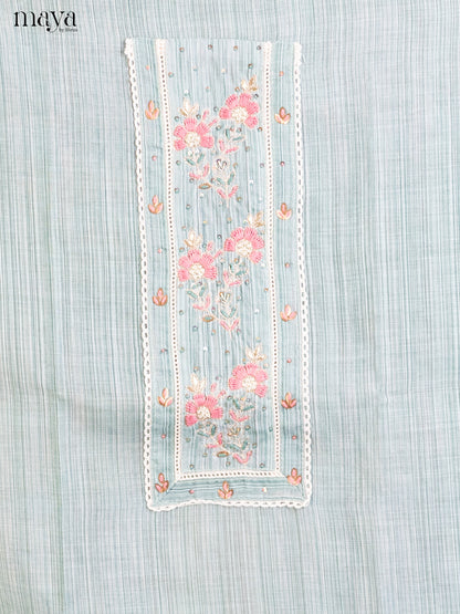 Blue- Cotton salwar