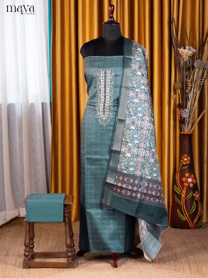 Green & Cream - Cotton salwar