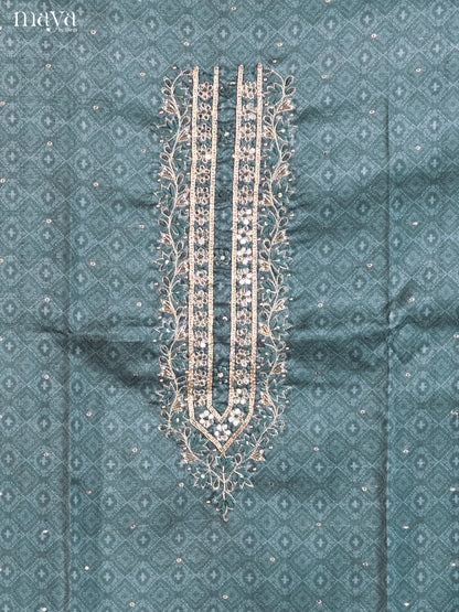 Green & Cream - Cotton salwar