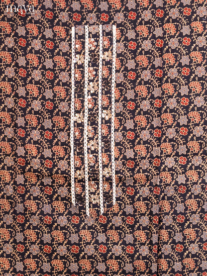 Black & Cream - Cotton salwar
