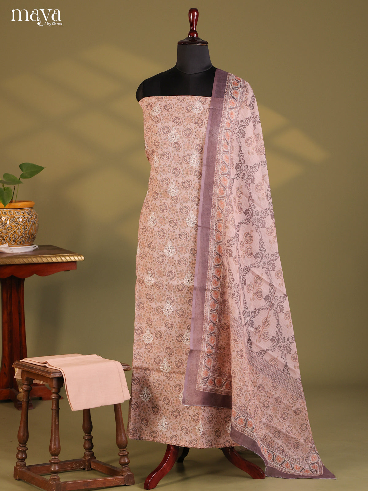 Dusty Brown - Cotton salwar