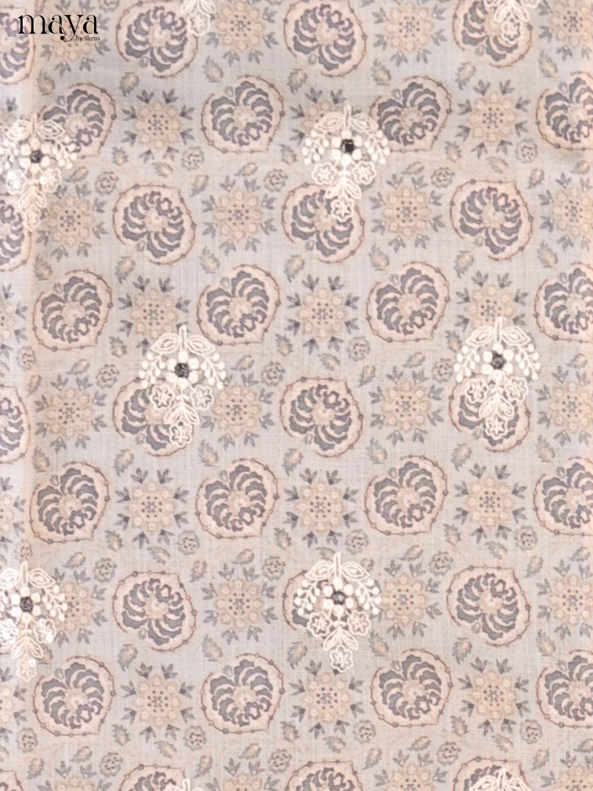Grey - Cotton salwar