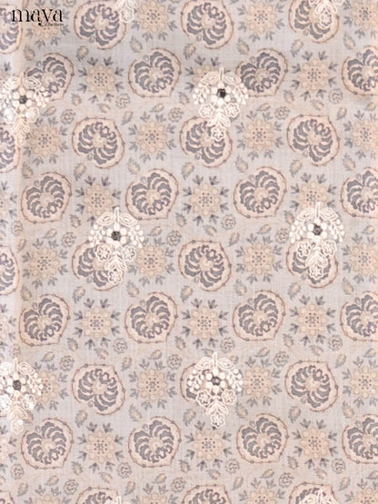 Grey - Cotton salwar