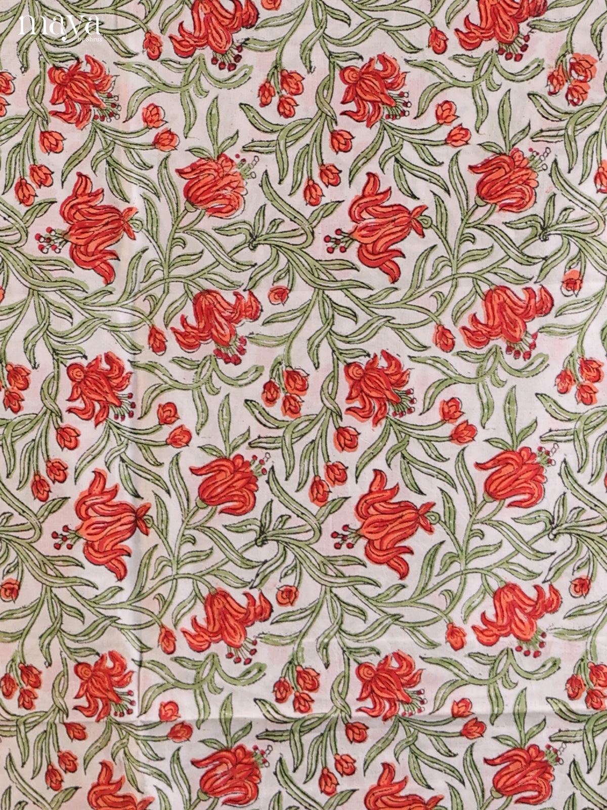 White & Green - Cotton salwar