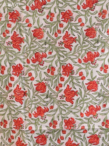 White & Green - Cotton salwar
