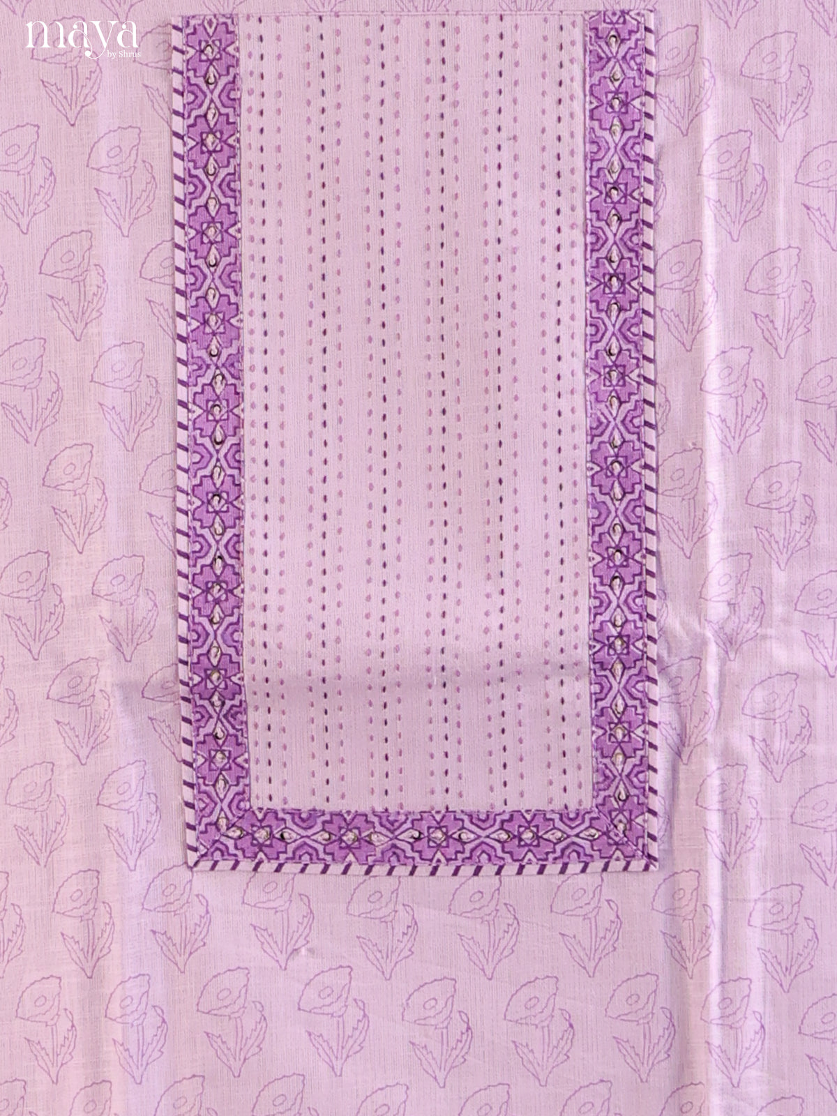 Lavender- Cotton salwar