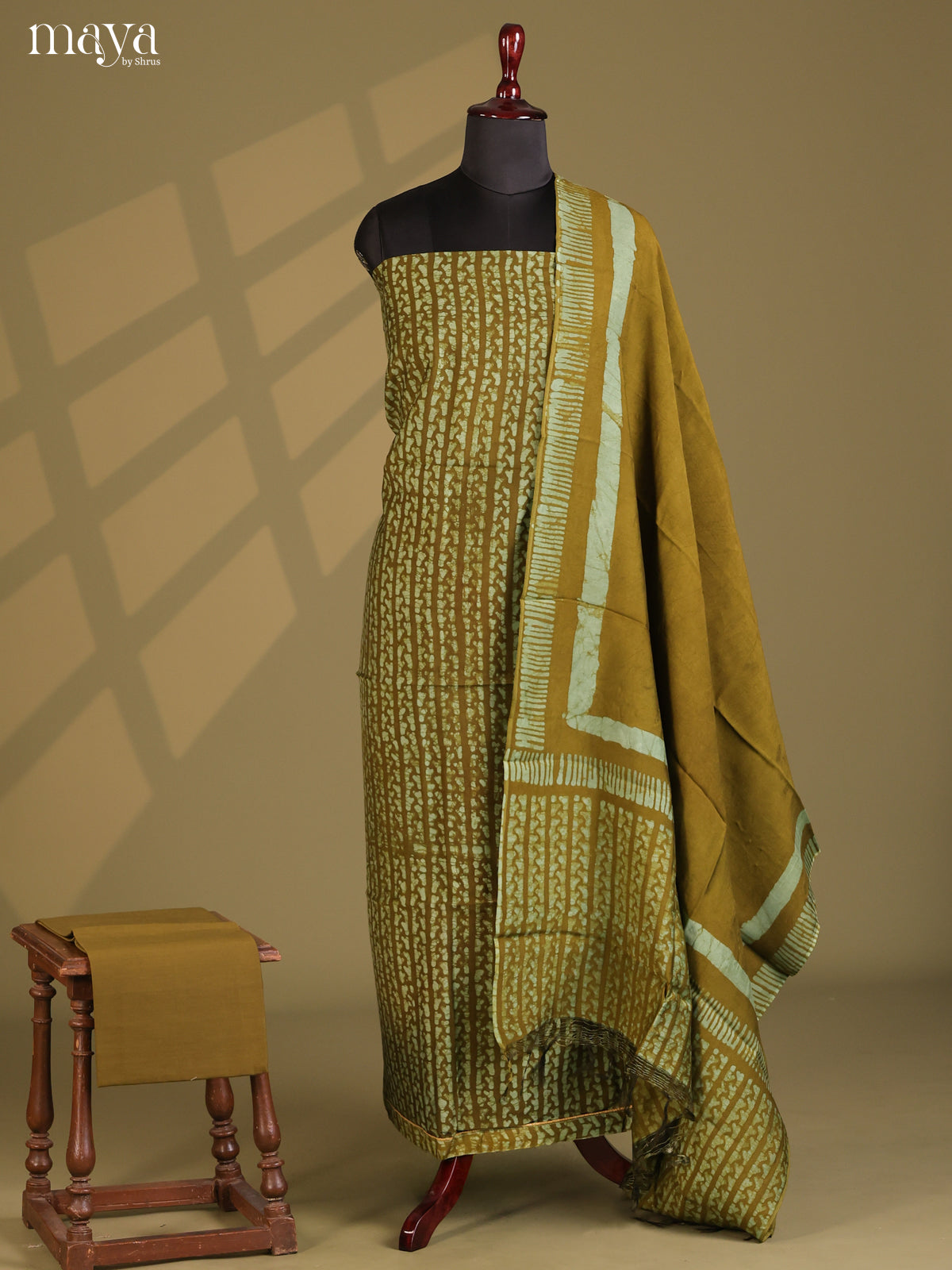 Green - Cotton salwar