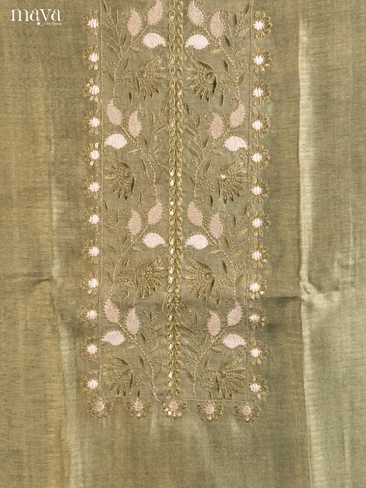Green & Cream - Cotton salwar