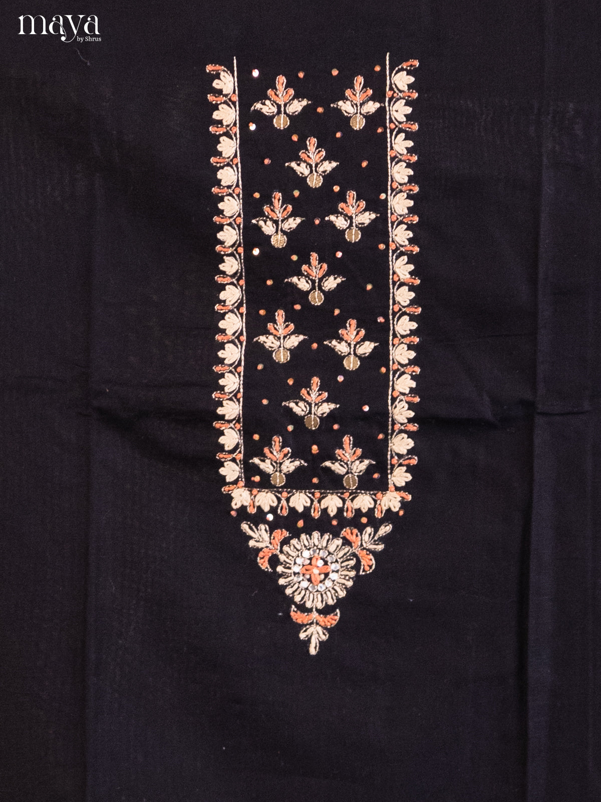 Black & Cream- Cotton salwar