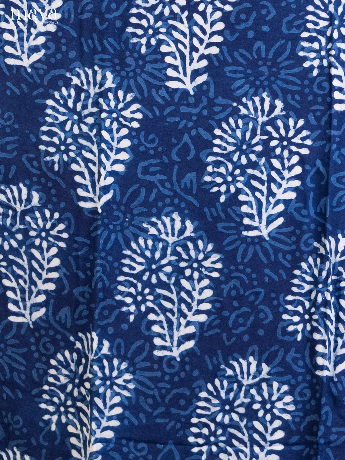 Blue- Cotton salwar
