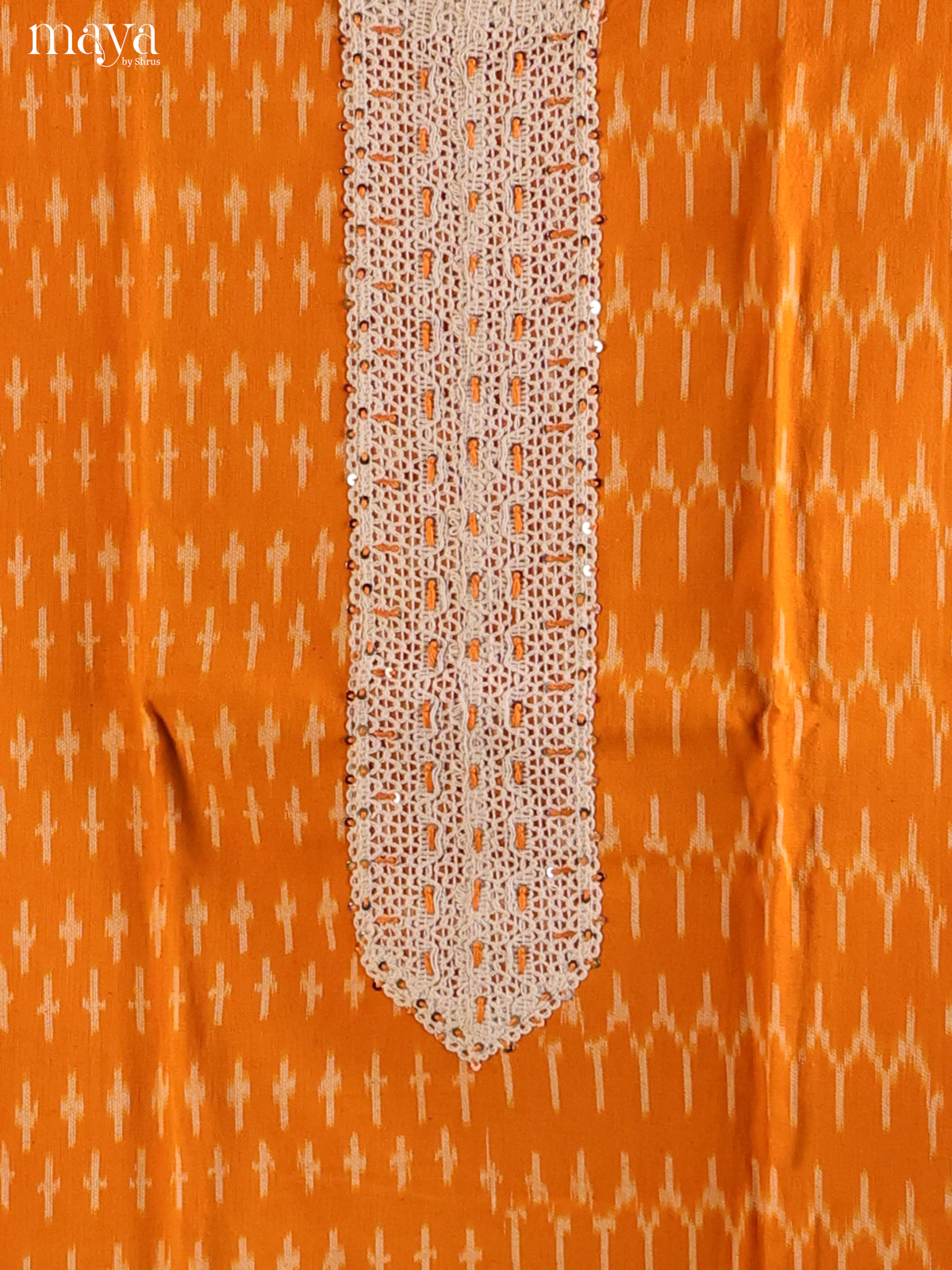 Mustard & Cream - Cotton salwar