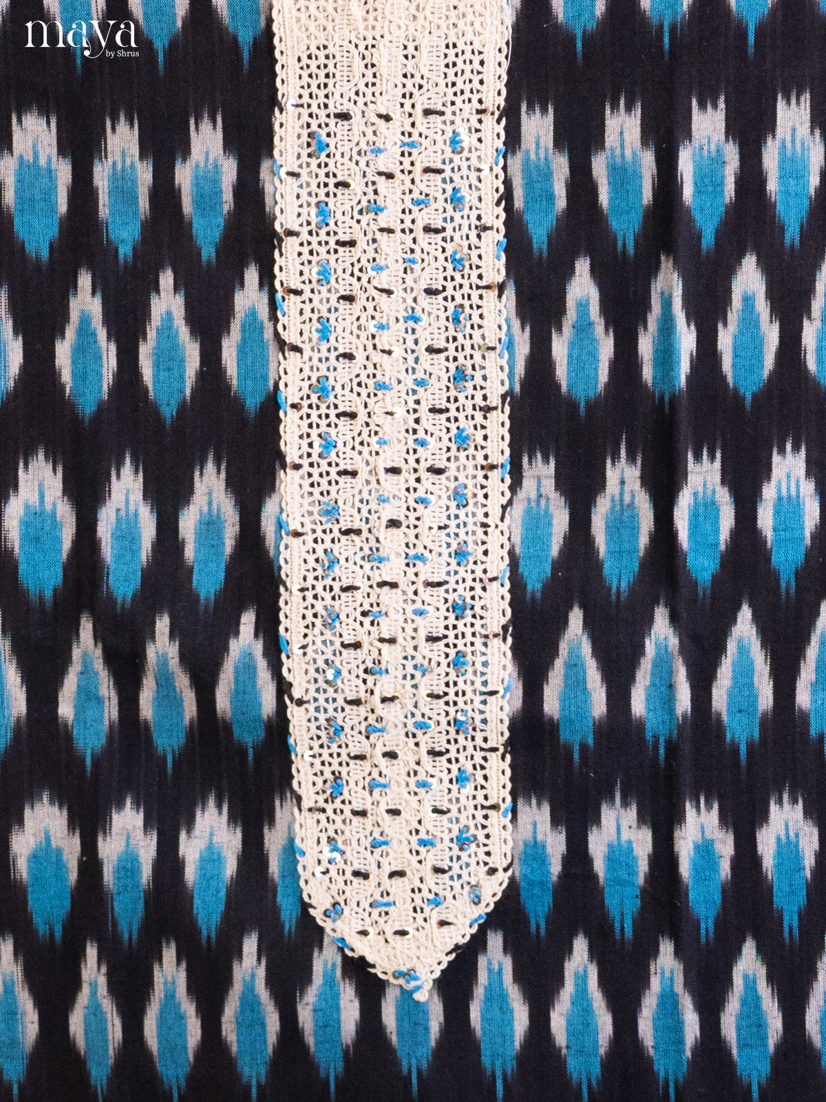 Black & Blue- Cotton salwar