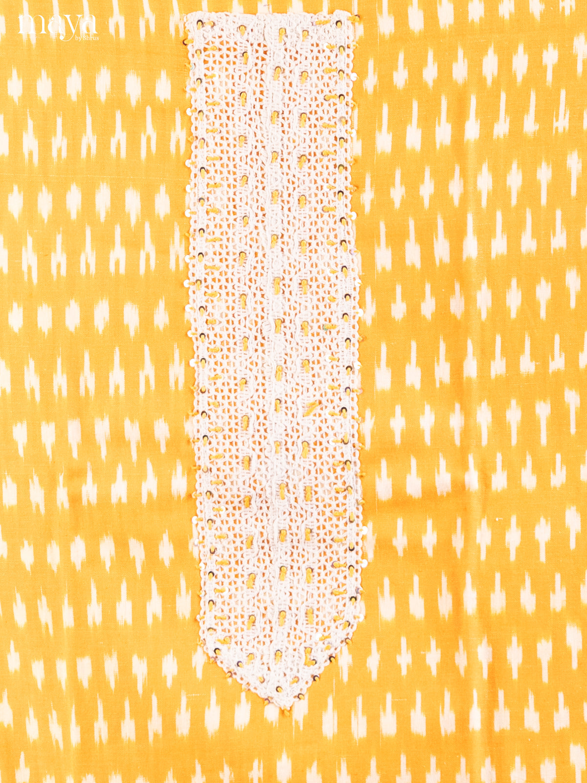 Mustard with Cream- Cotton salwar