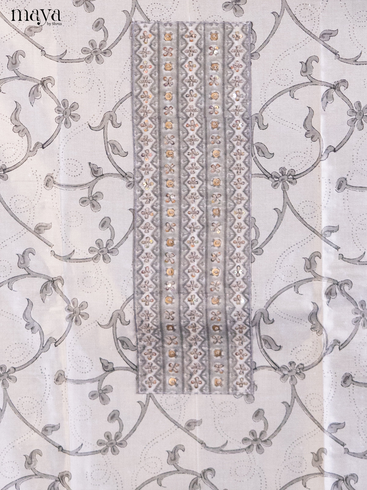 Grey- Cotton salwar