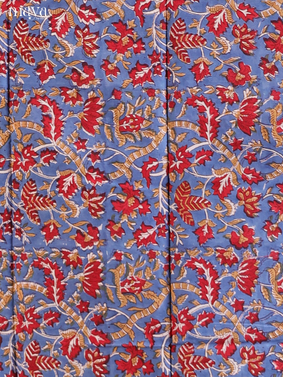 Blue with White - Cotton salwar