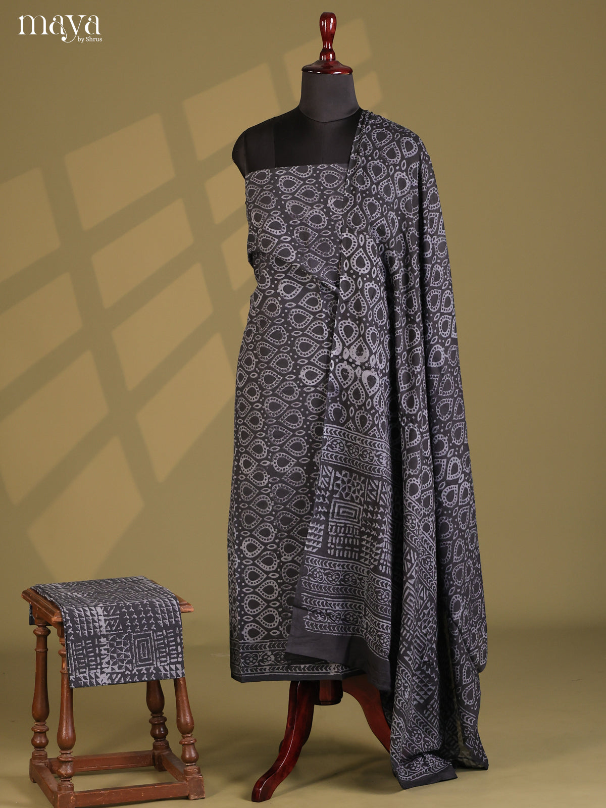 Black - Cotton salwar