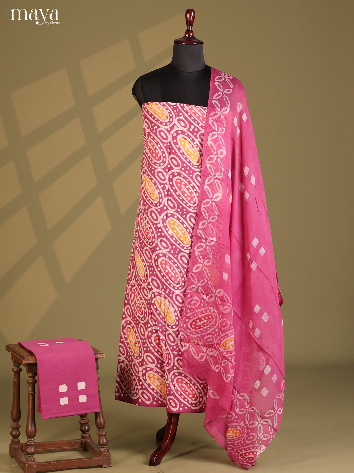Pink - Cotton salwar