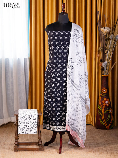 Black & White- Cotton salwar